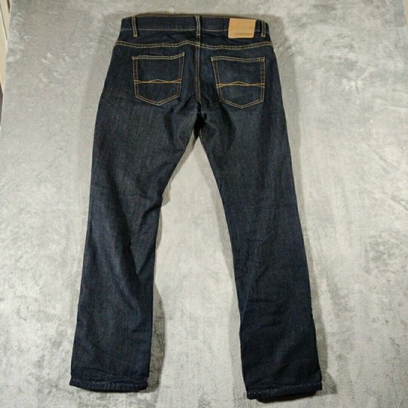 Aeropostale Jeans Mens 33 x 31 Blue Straight Denim Basic‎ Normcore - Picture 4 of 8